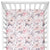 Sugar + Maple Personalized Crib Sheet | Wallpaper Floral